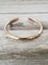 Smooth Chunky Stacking Bangle Bracelet | Create Your Set of Heavy Bangles from Copper or Bronze product 3